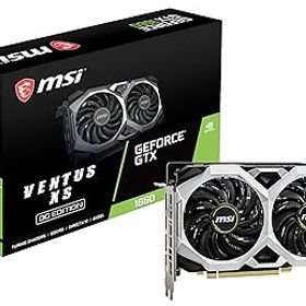 【中古】【39shop】MSI★GeForce GTX 1660 VENTUS XS 6G OC グラフィックスボード VD7292（非常に良い）