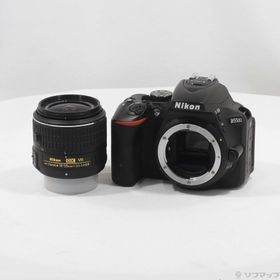 (中古)Nikon NIKON D5500 18-55 VRII レンズキット ブラック(297-ud)