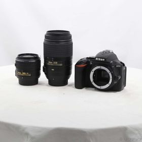 (中古)Nikon NIKON D5500 ダブルズームキット ブラック(276-ud)