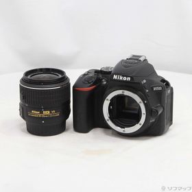 (中古)Nikon NIKON D5500 18-55 VRII レンズキット ブラック(344-ud)