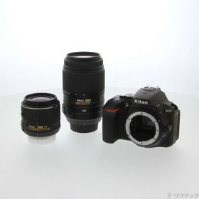 (中古)Nikon NIKON D5500 ダブルズームキット ブラック(262-ud)