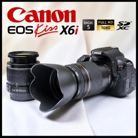 ダブルズーム 望遠300mm Canon EOS Kiss X6i 初心者セット