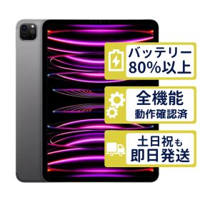 【極美品】iPad Pro 11 第4世代 Wi-Fi 256GB 【A2759】 < MNXF3J/A >｜スペースグレイ｜本体【バッテリー100％】【整備済製品】XW3R