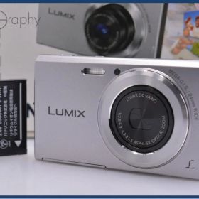 【美品・動作保証】 パナソニック Panasonic LUMIX DMC-FH10 5x 元箱、バッテリー付属 同梱無料 #ks1604