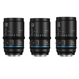 SIRUI Astra アナモルフィック シネレンズ 3本セット 1.33x オートフォーカス フルサイズ対応 ニコンZマウント Z6/Z6II・Z7/Z7II・Z8・Z9・Z50/Z50II・Z f/Z fc ブルーフレア(AST-3S-ZB)