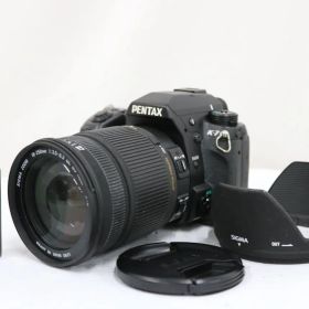 【返品保証】 ペンタックス Pentax K-7 SIGMA 18-250mm F3.5-6.3b DC OS HSM バッテリー付き デジタル一眼 e19570