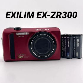 実写美⭕️美品【動作確認済】CASIO EXILIM EX-ZR300 レッド