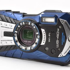 良品★リコー RICOH WG-40W ブルー #1729