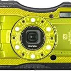【中古】【非常に良い】RICOH 防水デジタルカメラ RICOH WG-4 ライムイエロー 防水14m 耐ショック2.0m 耐寒-10度