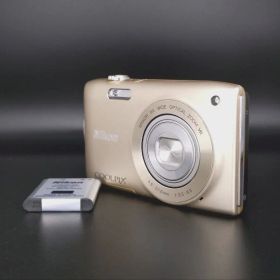 Nikon COOLPIX S3300 ゴールド デジカメ