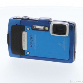 (中古)OLYMPUS STYLUS TG-835 Tough BLU (1600万画素/5倍/防水/SDXC/ブルー)(352-ud)