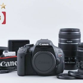 【中古】Canon キヤノン EOS Kiss X5 ダブルズームレンズキット シャッター回数僅少