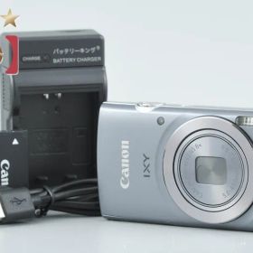 【中古】Canon キヤノン IXY 150 グレー コンパクトデジタルカメラ