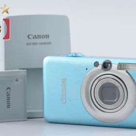 【中古】Canon キヤノン IXY DIGITAL 110 IS ブルー コンパクトデジタルカメラ