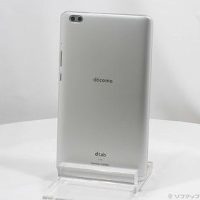 (中古)HUAWEI dtab Compact 32GB シルバー d-02K docomo(344-ud)