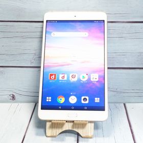【送料無料】docomo dtab Compact d-02K ゴールド HUAWEI 本体 白ロム SIMロック解除済み SIMフリー C904336