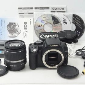 Canon キヤノン EOS Kiss Digital N レンズキット (EF-S 18-55mm II USM) デジタル一眼レフカメラ EFマウント APS-C 元箱付 261014h