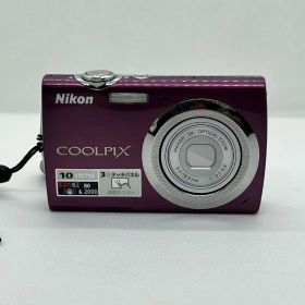 【動作確認済み】Nikon COOLPIX S230 パープル バッテリー付