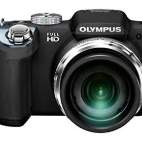 【中古】「非常に良い」OLYMPUS デジタルカメラ SP-720UZ 1400万画素CMOS 光学26倍ズーム 広角26mm ブラック SP-720UZ BLK