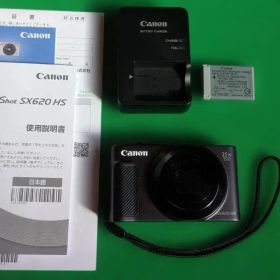 【美品】Canon コンデジ PowerShot SX620 HS 光学25倍