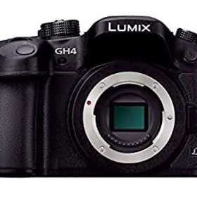 【中古】 パナソニック ミラーレス一眼カメラ ルミックス GH4 ボディ ブラック DMC-GH4-K