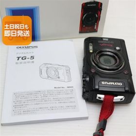 良品中古 Tough TG-5 ブラック 即日発送 コンデジ OLYMPUS 本体 あすつく 土日祝発送OK