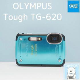 OLYMPUS Tough TG-620 デジカメ スマホ転送OK フルセット シロクマカメラ a7702