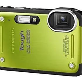 【中古】 OLYMPUS オリンパス デジタルカメラ TG-620 1200万画素 5m防水 裏面照射型CMOS 広角28mm グリーン TG-620 GRN