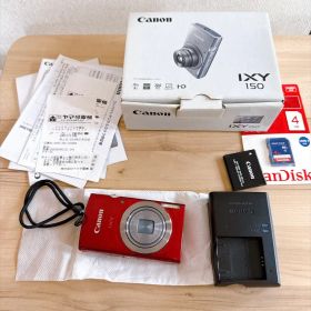 【美品】動作確認済 Canon IXY 150 デジカメ 本体 オールドコンデジ