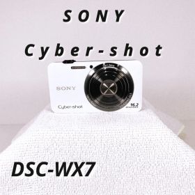 【本体 美品】SONY Cyber-shot DSC-WX7 ホワイト デジカメ