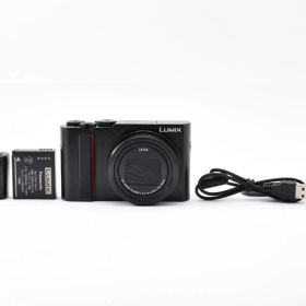 Panasonic Lumix DC-TX2D Digital Compact Camera Black 極上品 #2987264