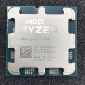 中古 AMD Ryzen 7 7700 (AM5/3.8GHz/40M/C8/T16/65W) 1460024624 状態： B:良品