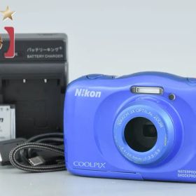 【中古】Nikon ニコン COOLPIX W150 ブルー コンパクトデジタルカメラ