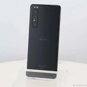 【中古】SONY(ソニー) Xperia 1 II 128GB ブラック SO-51A docomoロック解除SIMフリー 【269-ud】