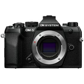 OM SYSTEM｜オーエムシステム OM-5 Mark II ミラーレス一眼カメラ ブラック [ボディ単体]