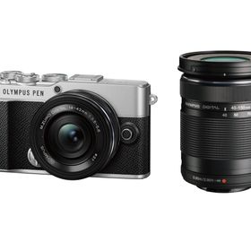 OLYMPUS PEN E-P7 EZダブルズームキット シルバー【JAN:4545350055844】