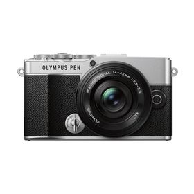 オリンパス OLYMPUS PEN E-P7 14-42mm EZ レンズキット ミラーレス一眼カメラ E-P7-EZLK-SL シルバー OM SYSTEM