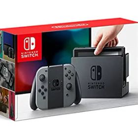 【中古-非常に良い】 Nintendo Switch 本体 (ニンテンドースイッチ) 【Joy-Con (L) / グレー】 (キャンペーンプリペイド番号なし)
