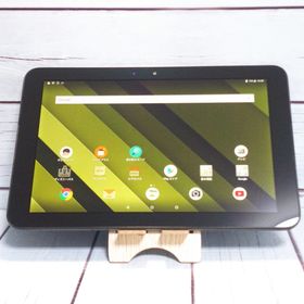 【送料無料】au Qua tab QZ10 KYT33 オリーブブラック 本体 白ロム SIMロック解除済み SIMフリー B814232