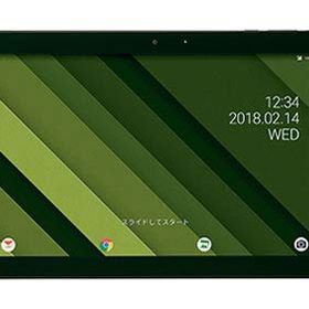 「非常に良い」au Qua tab QZ10 KYT33SKA オリーブブラック(中古品)