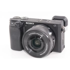 【中古】【外観特上級】SONYミラーレス一眼カメラ α6400 (同梱レンズ:SELP16502)