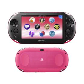 【中古・箱説あり・付属品あり・傷なし】PlayStation Vita Wi－Fiモデル PCH－2000ZA15 ピンク／ブラックPSVita ゲーム機本体