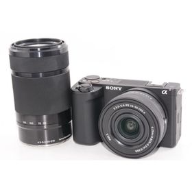 【中古】【外観並級】SONY ミラーレス一眼カメラ ZV-E10M2 ダブルズームレンズキット(同梱レンズ:SELP16502+SEL55210)