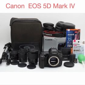 Canon EOS 5D Mark IV標準&望遠&単焦点トリプルレンズセット