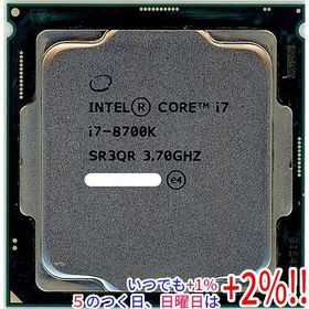 【中古】Core i7 8700K 3.7GHz LGA1151 SR3QR爆買
