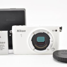 ★良品★ Nikon ニコン 1 S2 ボディ ホワイト ミラーレス一眼カメラ ニコンワン ＃5292