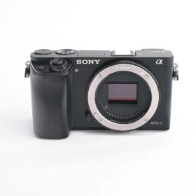 【中古】 (ソニー) SONY α6000 ブラック ボディ (ILCE-6000)【中古カメラ デジタル一眼】 ランク：B