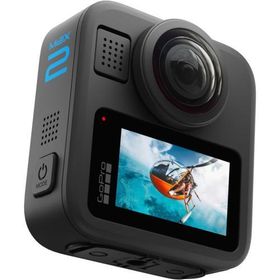 【長期保証付】GoPro(ゴープロ) GoPro MAX2 360°アクションカメラ 国内正規品 CHDHZ-311-FW 防水+防塵+耐衝撃