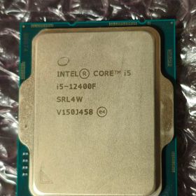 Intel Core i5-12400F 本体 クーラー付き