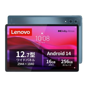 Lenovo Yoga Tab Plus タブレット (12.7インチ ワイド パネル Qualcomm Snapdragon 8 Gen 3プロセッサー 16GB 256GB Wi-Fiモデル) タイダ